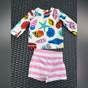 Hanna Andersson 3-6m swim set